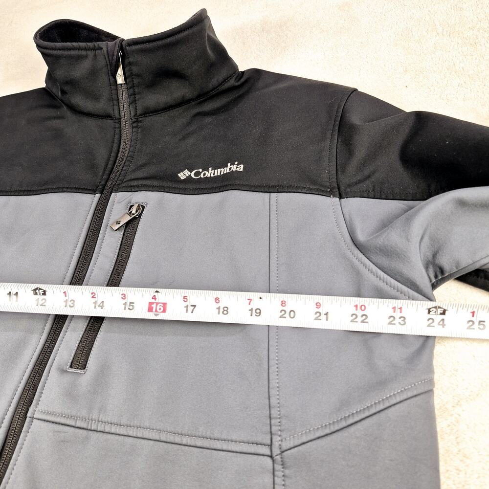 Columbia Men's Cruiser Valley Softshell Jacket Size Large Fleece-lined Defects - Picture 3 of 12